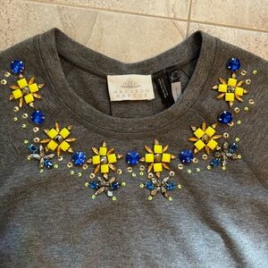 Madison Marcus Maternity Sweatshirt embellished